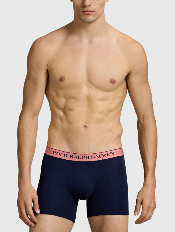 Set of three pairs of boxer with logo - 6
