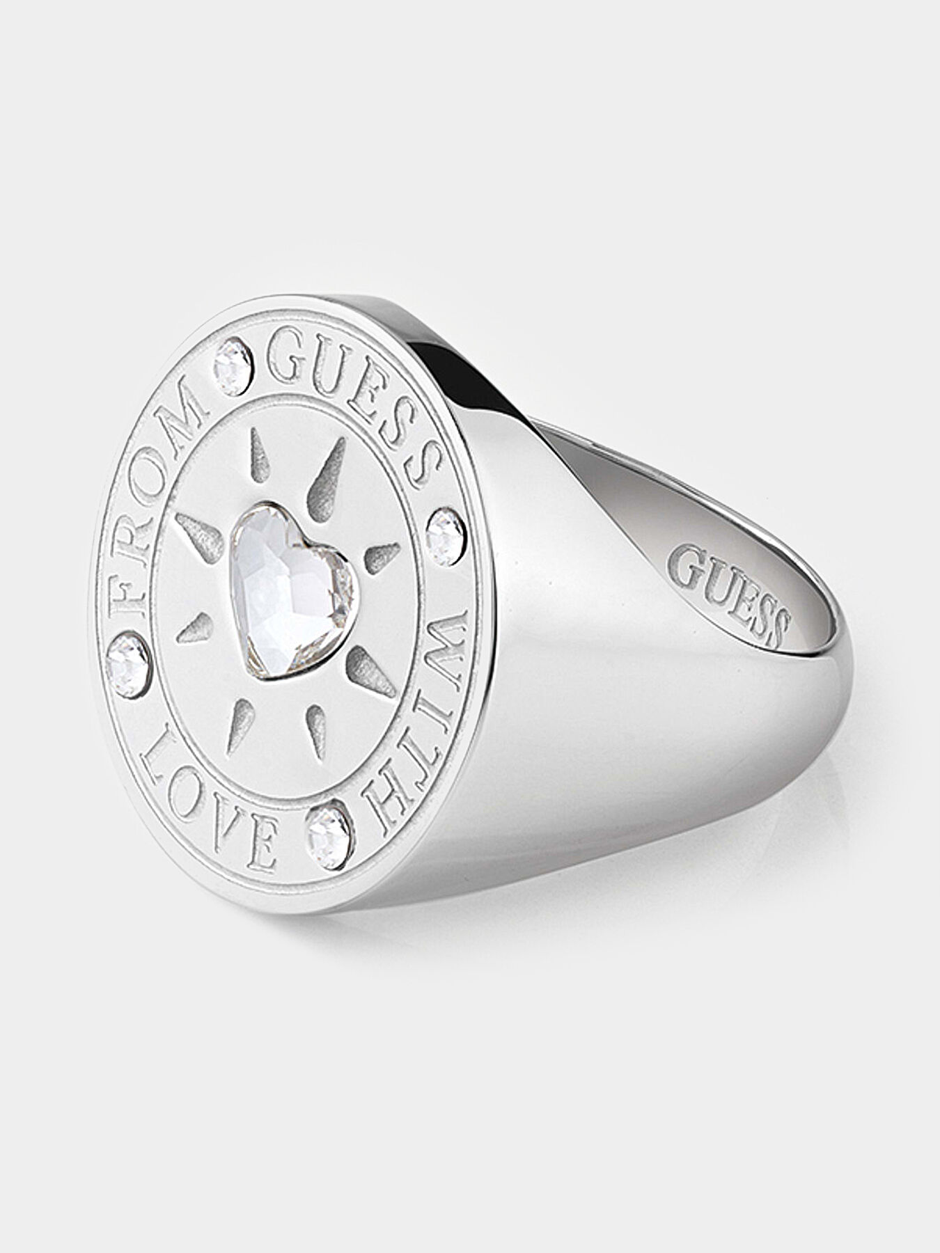 Ring FROM GUESS WITH LOVE brand GUESS Globalbrandsstore en