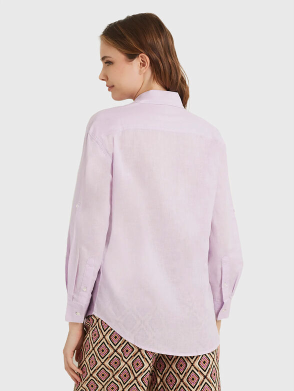 SUMMER GLAM light blue shirt - 2