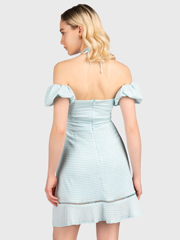 MALIKA dress with puff sleeve - 2
