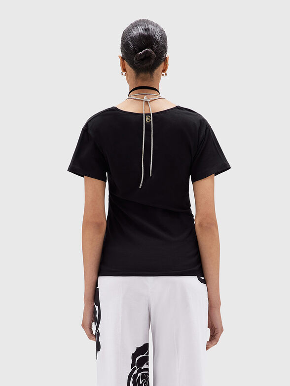 T-shirt with shiny detail - 3