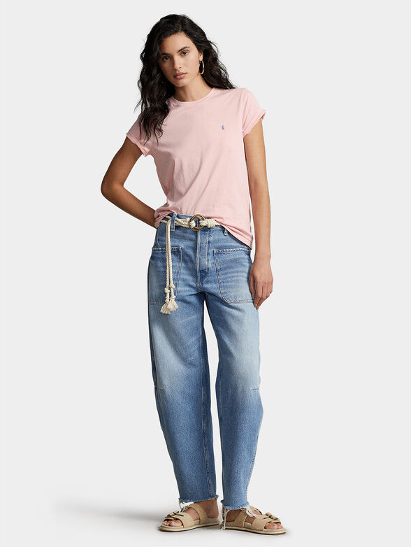 Pink cotton T-shirt - 2