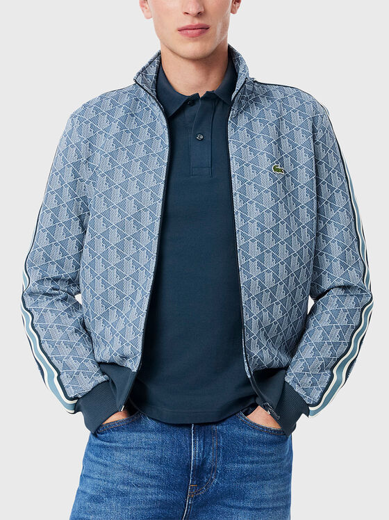Sweatshirt with monogram print - 1