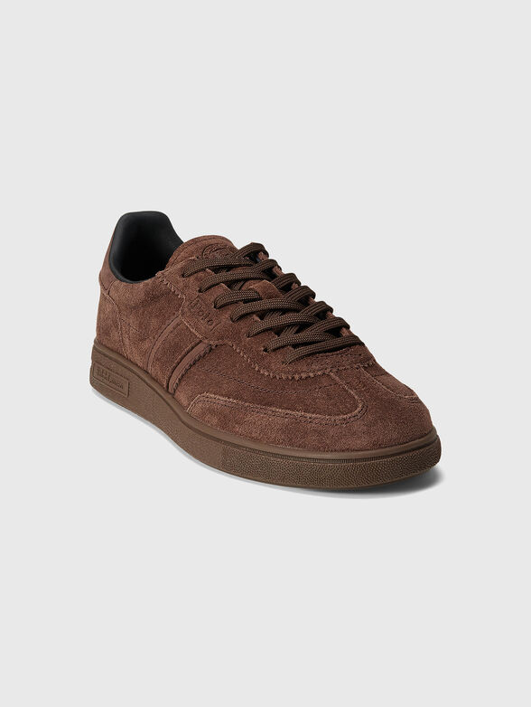 Suede sport shoes - 2