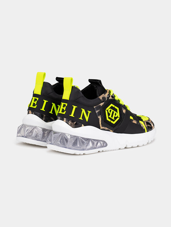 $UPER CHA Sports shoes with neon accents - 4