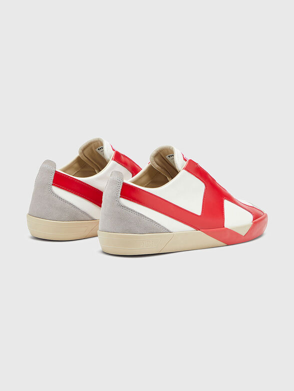 S-SLANTE-D sports shoes in leather - 3