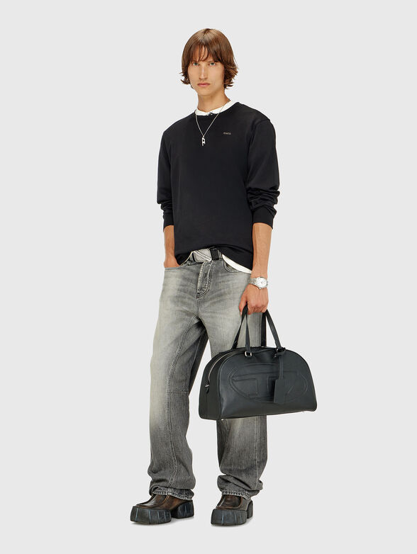 Black cotton blouse - 2
