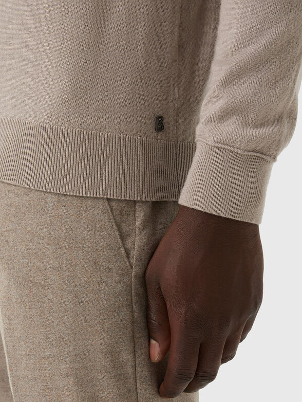 OLE slim wool sweater - 4