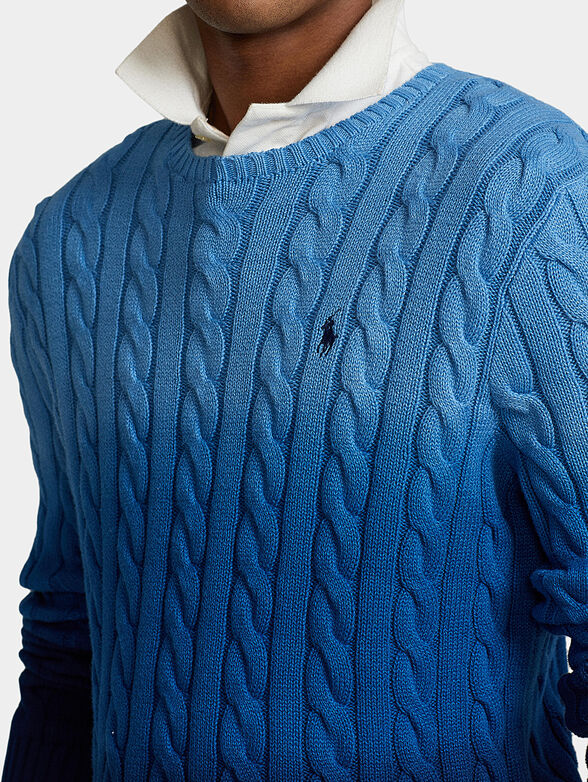 Sweater with ombre effect - 4