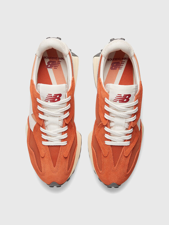 327 textile and suede sneakers - 6