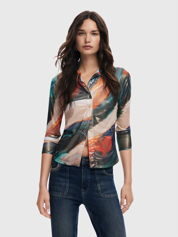 Shirt with semi-transparent effect - 1