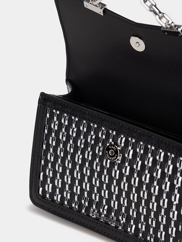 Crossbody bag with embossed logo - 3