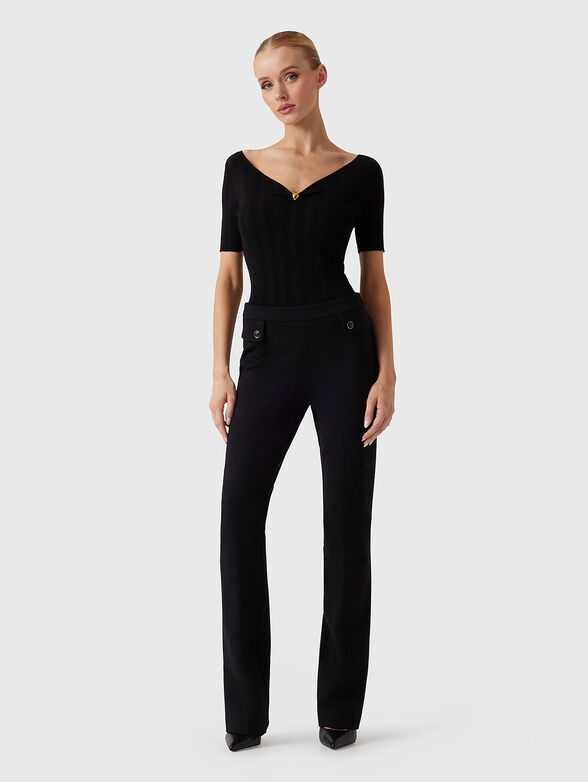 KATHLEEN blouse with V-neck - 2