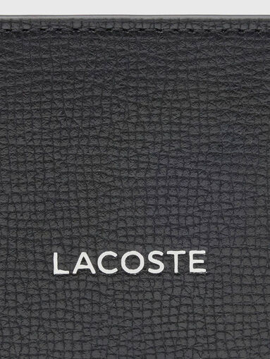 Genuine leather wallet and key ring - 4