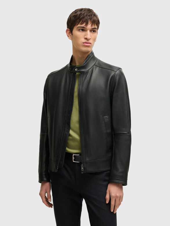 H-MANSELL3 leather jacket - 1