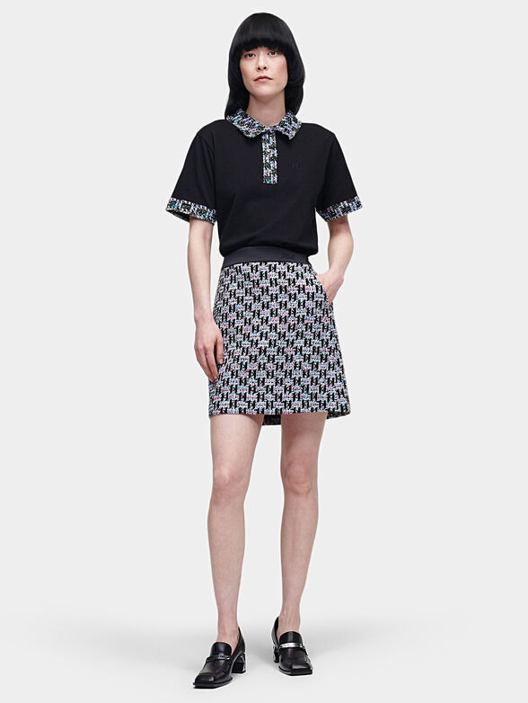 Boucle mini skirt - 1