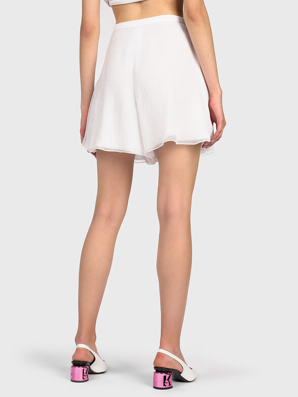 Ethereal shorts in white - 2