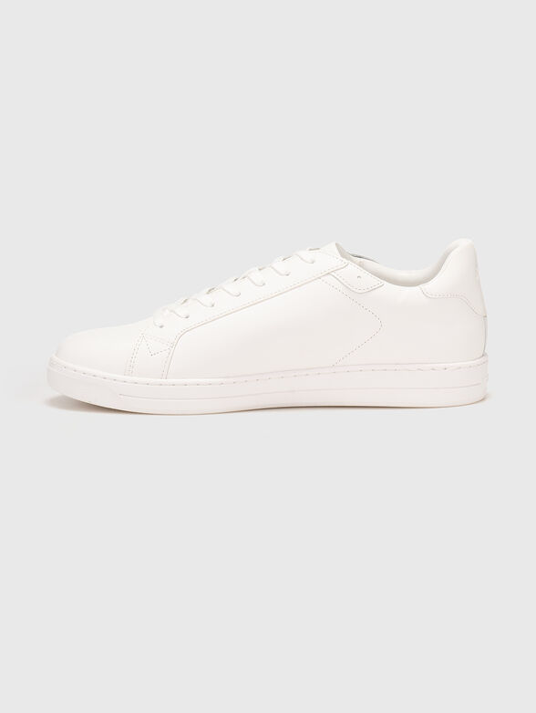 Спортни обувки от естествена кожа с лого - 4