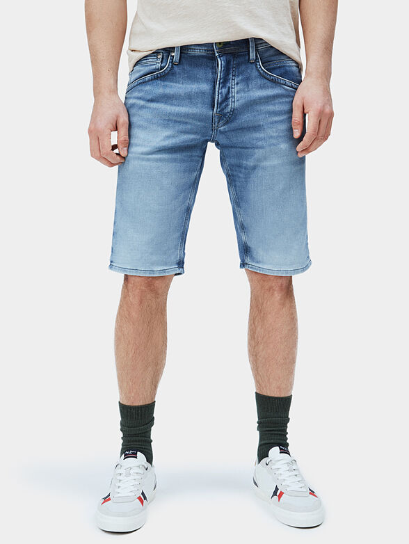 Denim shorts - 1