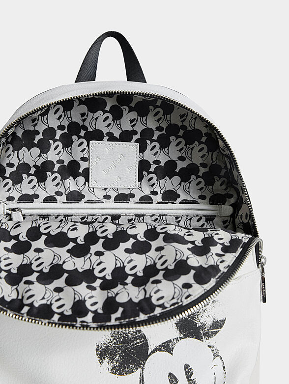 Backpack with Mickey Mouse print - 6