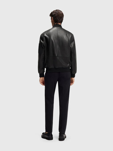 Lambskin leather jacket - 3