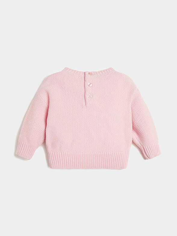 Sweater with buttons and logo detail - 2