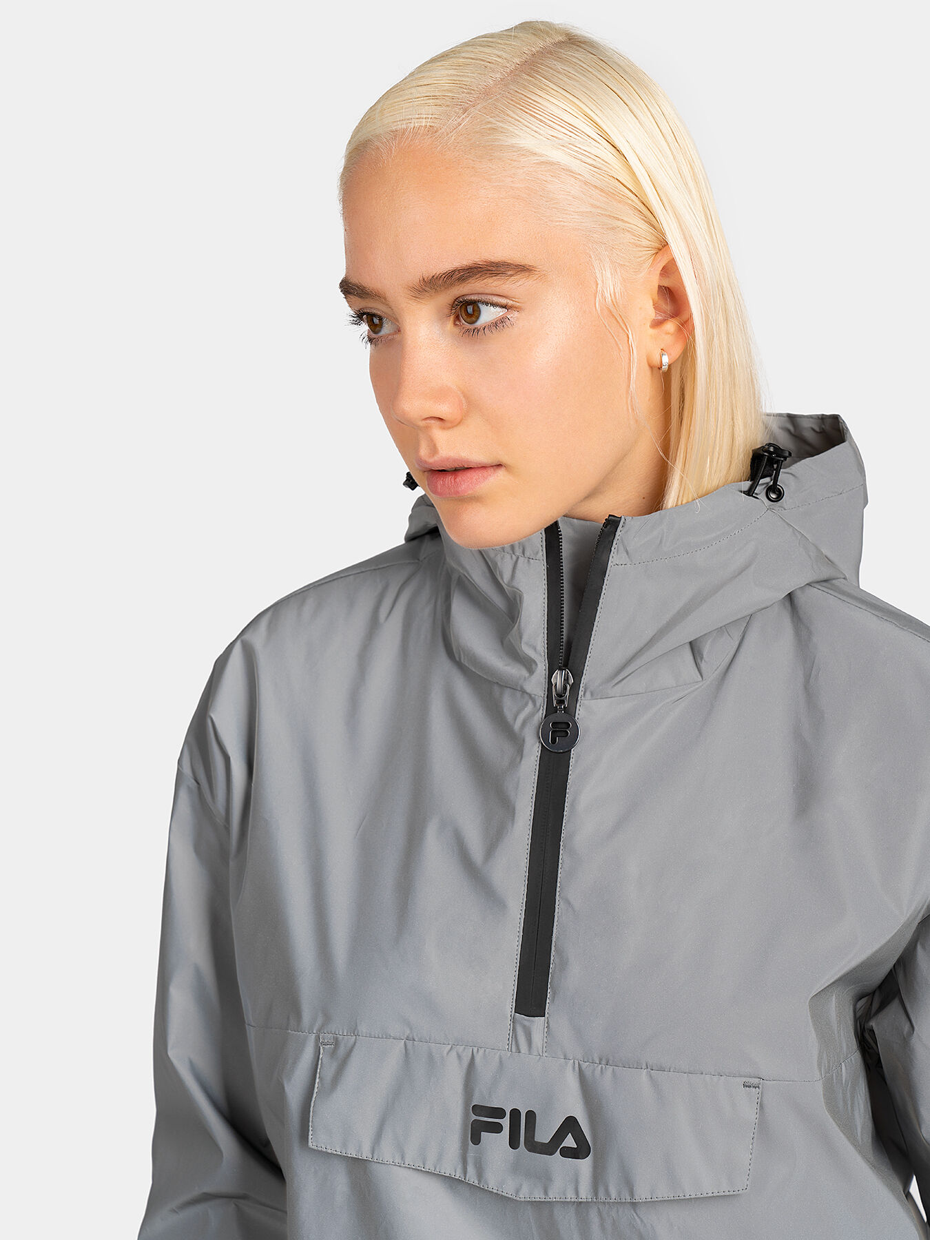Fila zia long puff jacket store