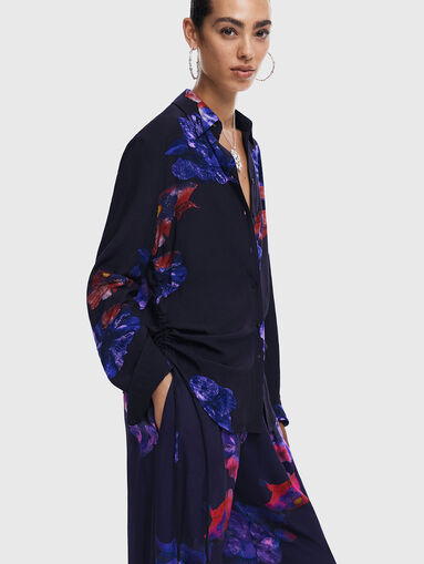 Floral print shirt - 4