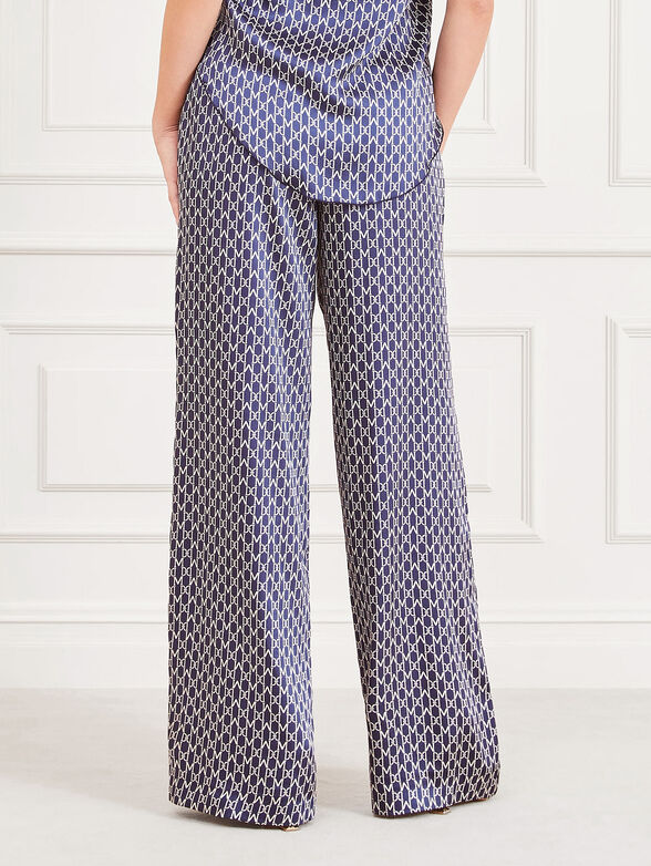 ROBIN pants with monogram print - 2