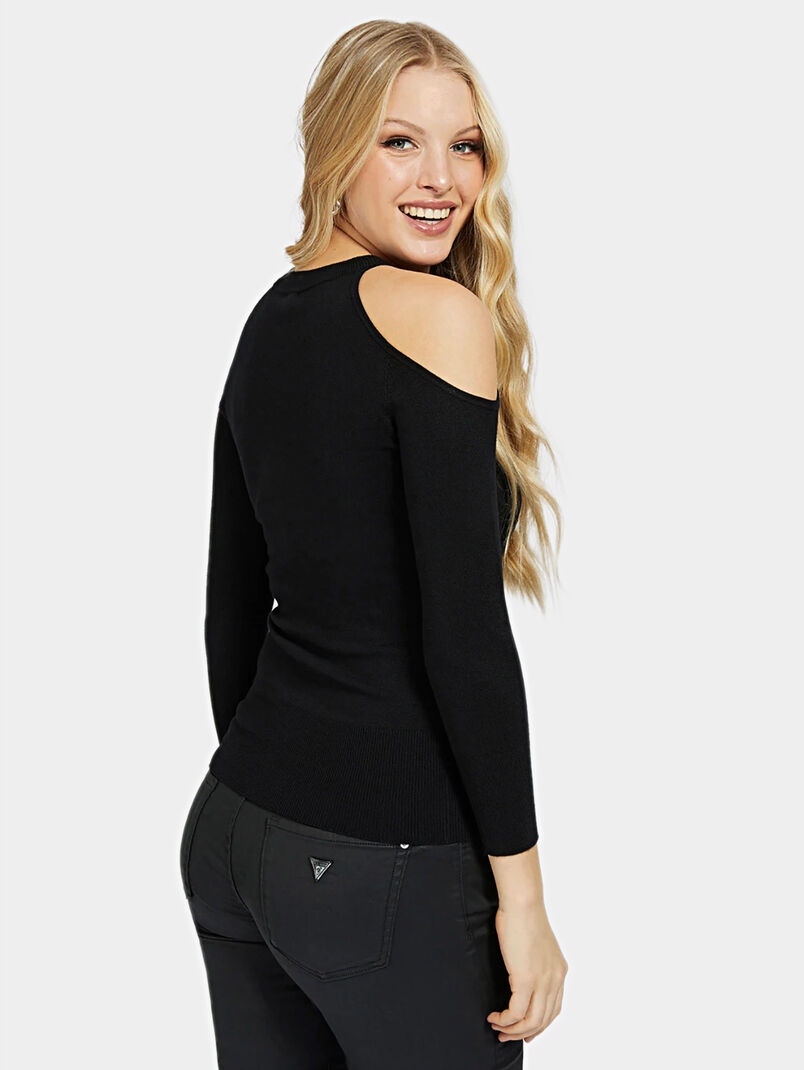 AURELIE Sweater in black color - 3