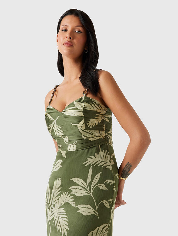 STACIE maxi dress with slit - 3