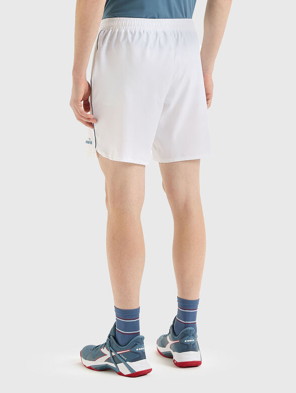 Shorts with contrast logo detail - 2