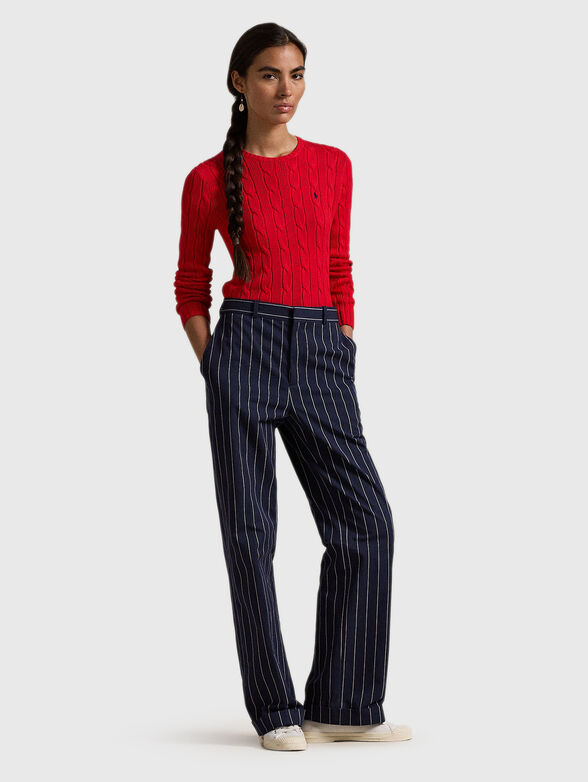 Sweater with embroidered logo - 2