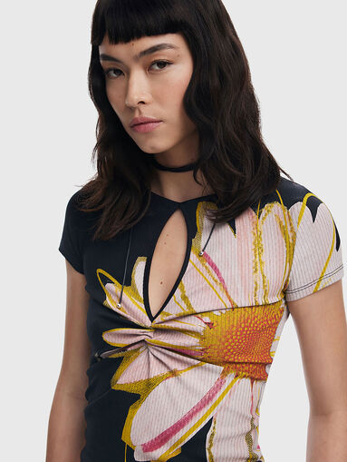 MARGARITA short-sleeved blouse - 4