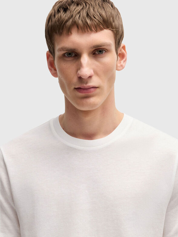 H THOMPSON cotton T-shirt - 4