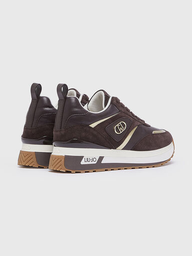 Beige sport shoes - 3