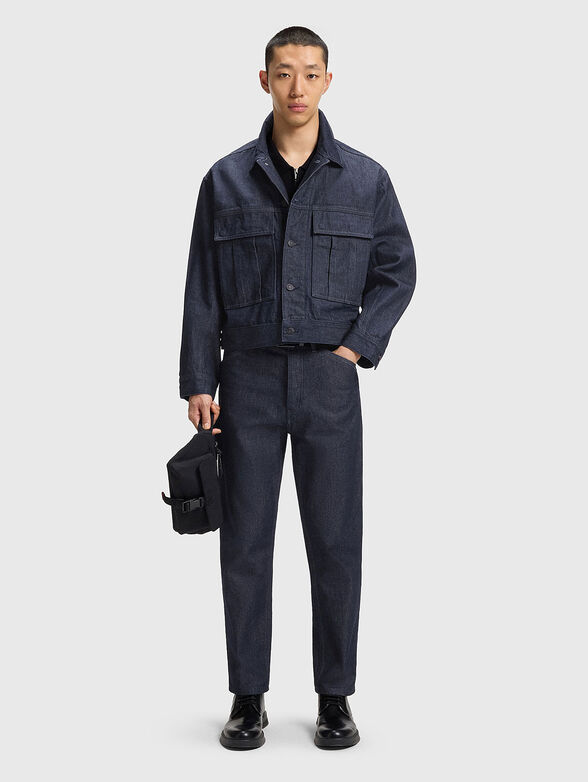 Slim jeans with logo - 4