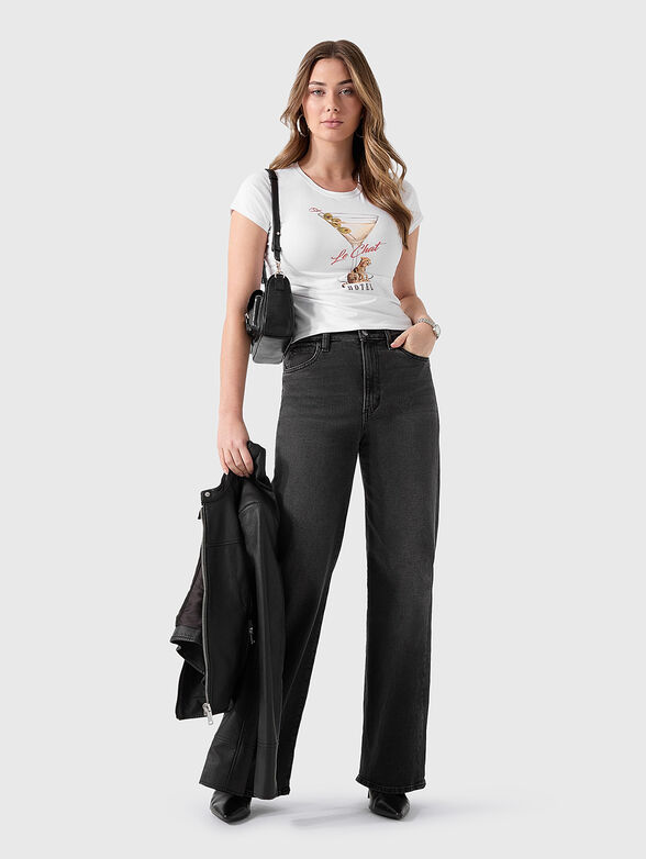 T-shirt with accent print - 2