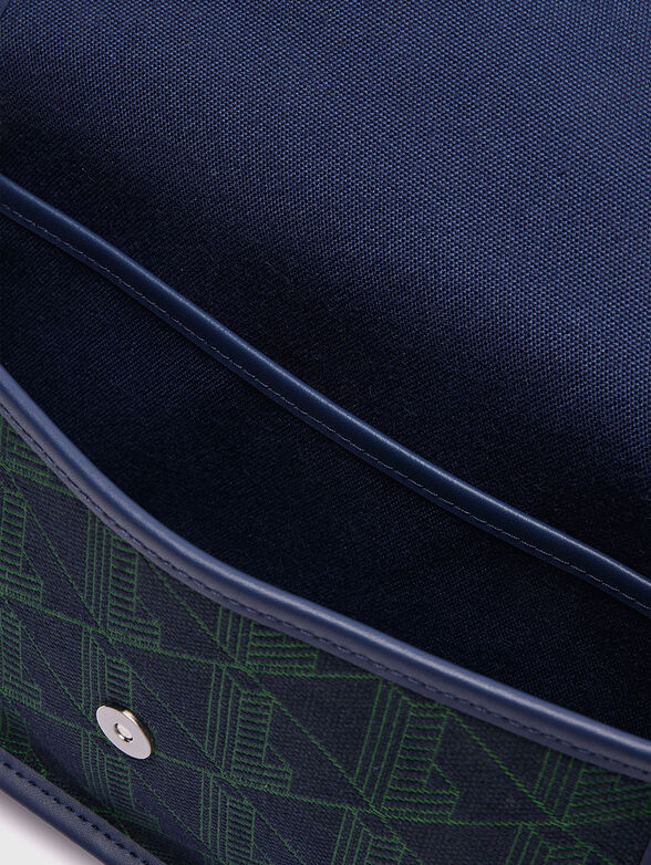 Crossbody bag with monogram logo - 6