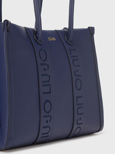 Blue shopper bag - 4