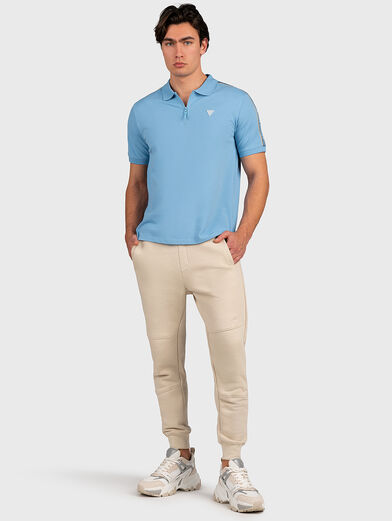 EDMUND polo shirt with zip - 2