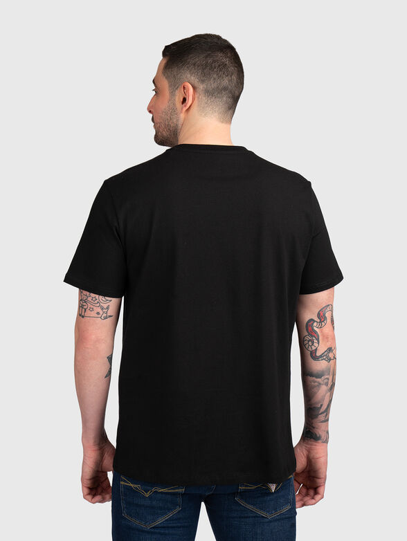 Cotton T-shirt with a graphic print - 2