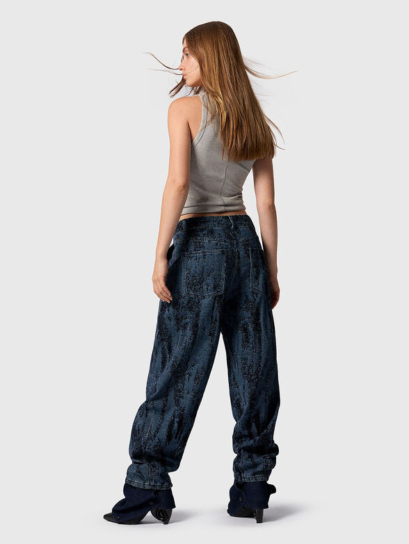 Jacquard gradient denim - 2