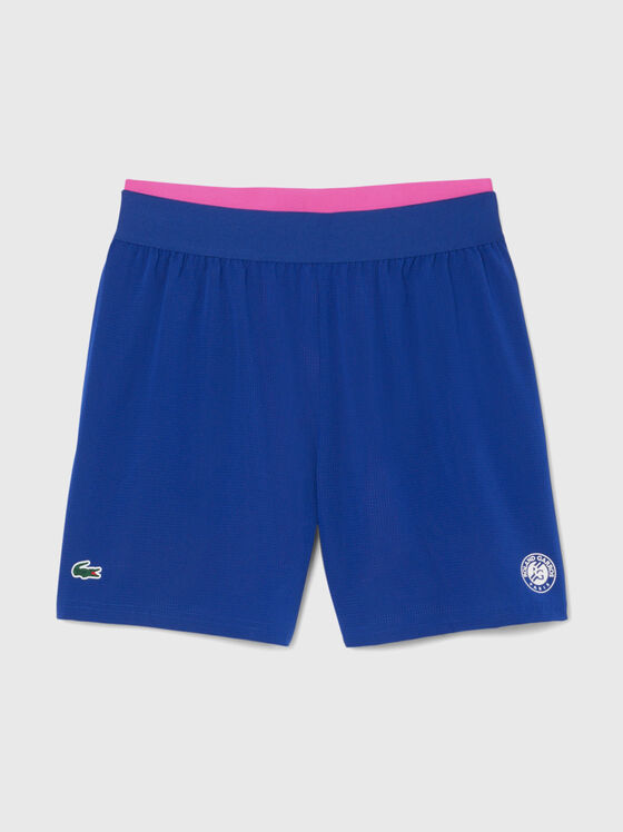 ROLAND-GARROS EDITION logo embroidery shorts - 1