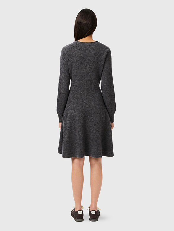 Wool midi dress  - 2