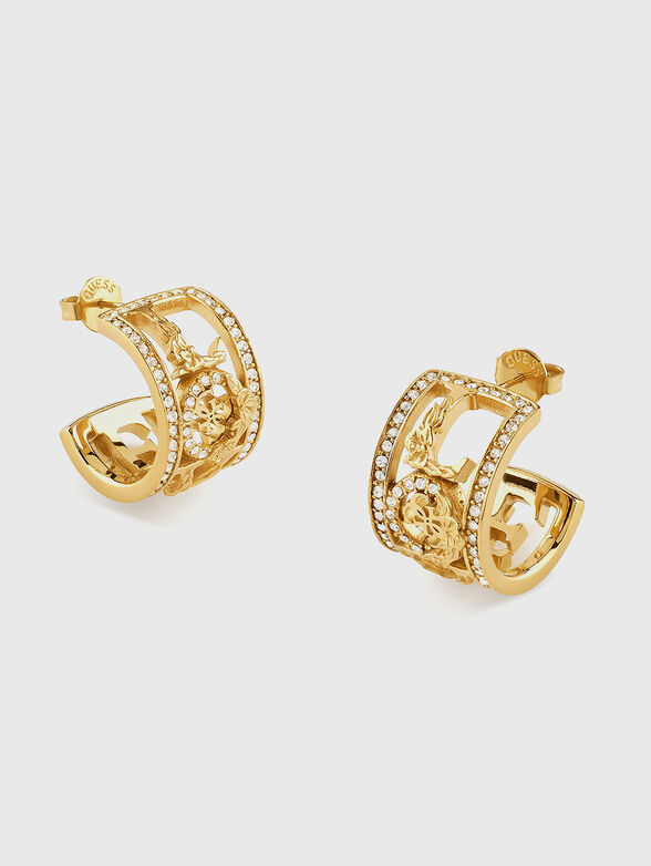 LOVE & FLOWERS hoops - 0