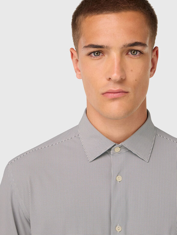 Shirt with microprint - 4