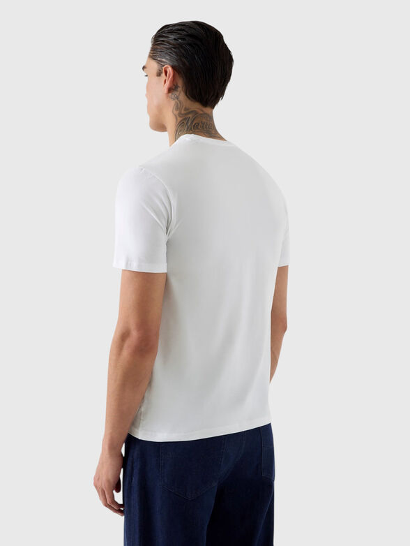Cotton-blend T-shirt  - 3