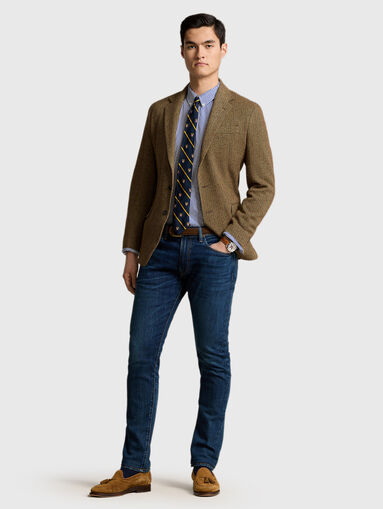 Striped shirt with logo embroidery - 5