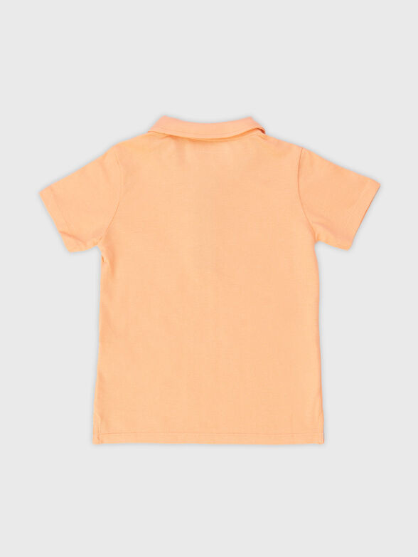 Polo shirt in dark blue color - 2